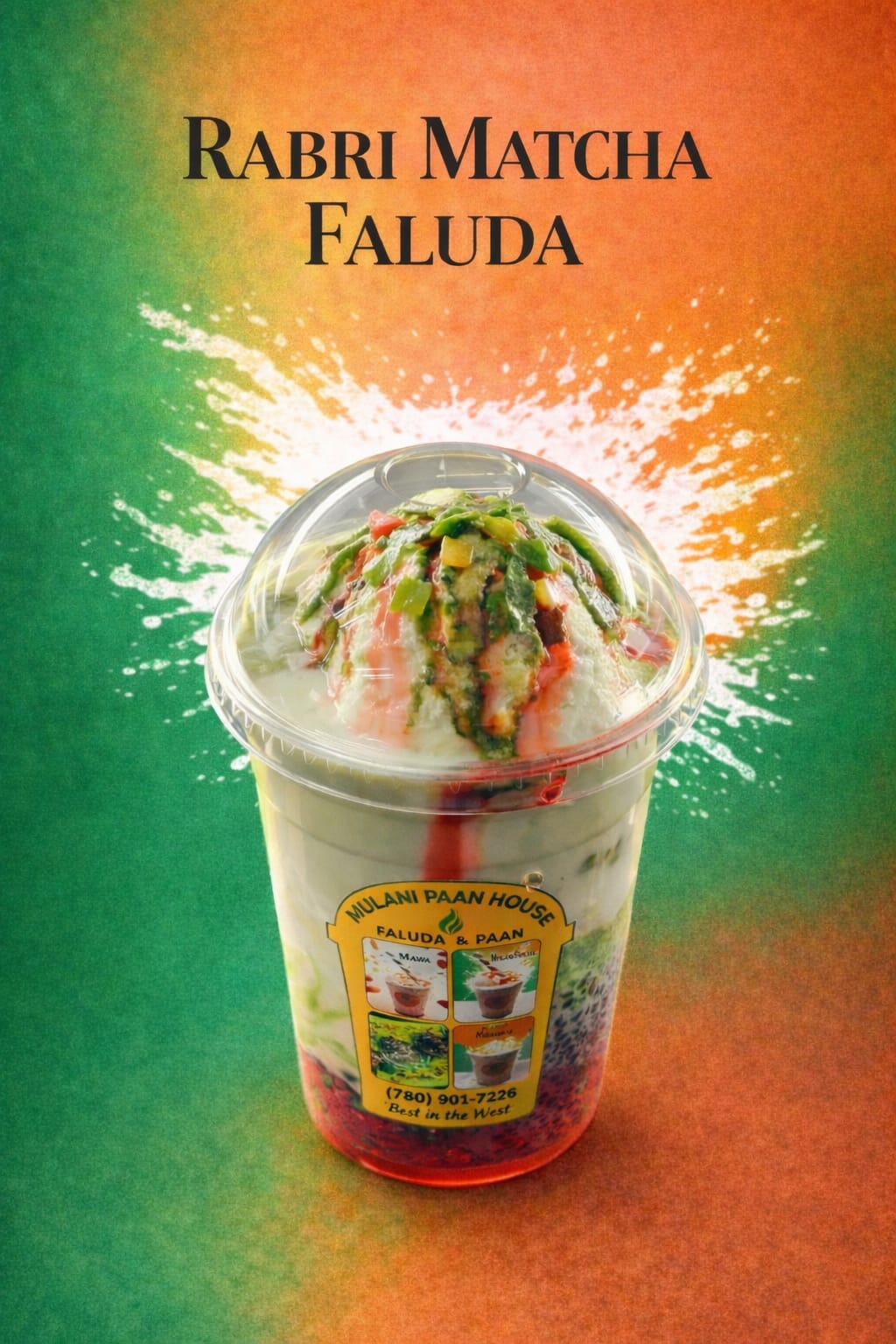 Rabri Matcha Faluda